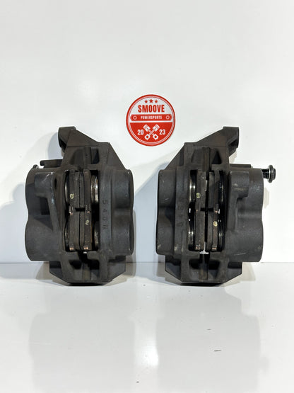 2014-2017 YAMAHA FZ07 FZ-07 OEM FRONT LEFT RIGHT BRAKE CALIPER SET PAIR W/ PADS