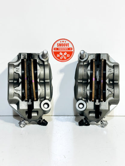 2021-2025 KAWASAKI NINJA ZX10R OEM FRONT LEFT & RIGHT BREMBO BRAKE CALIPER SET