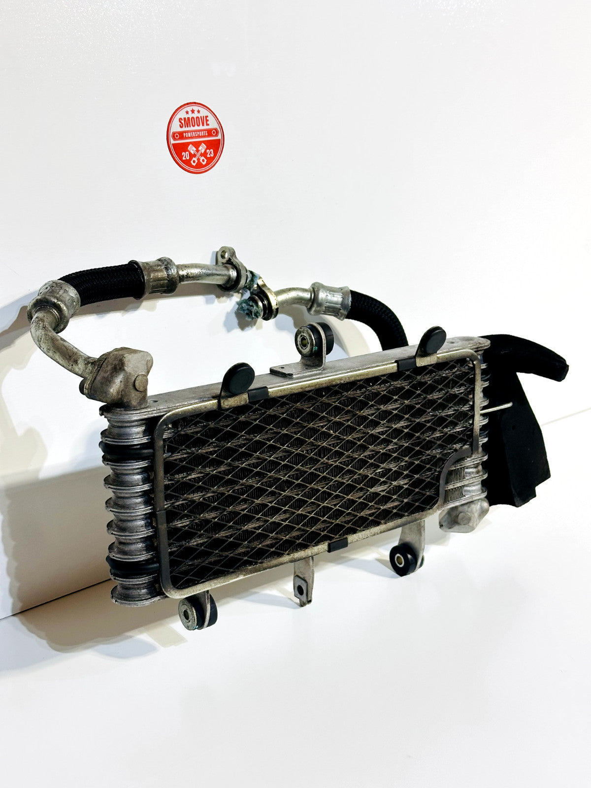 2021-2025 KAWASAKI NINJA ZX10R OEM ENGINE OIL COOLER MOTOR OIL RADIATOR W/ LINES