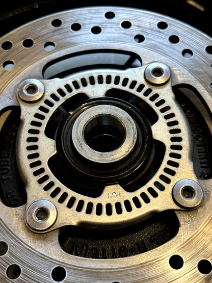 2021-2025 KAWASAKI NINJA ZX10R ZX 10 OEM REAR BACK WHEEL RIM SPROCKET ROTOR TIRE