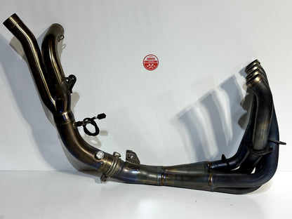 2009-2014 YAMAHA YZF R1 GRAVES EXHAUST SYSTEM MUFFLERS + MID PIPE & OEM HEADER