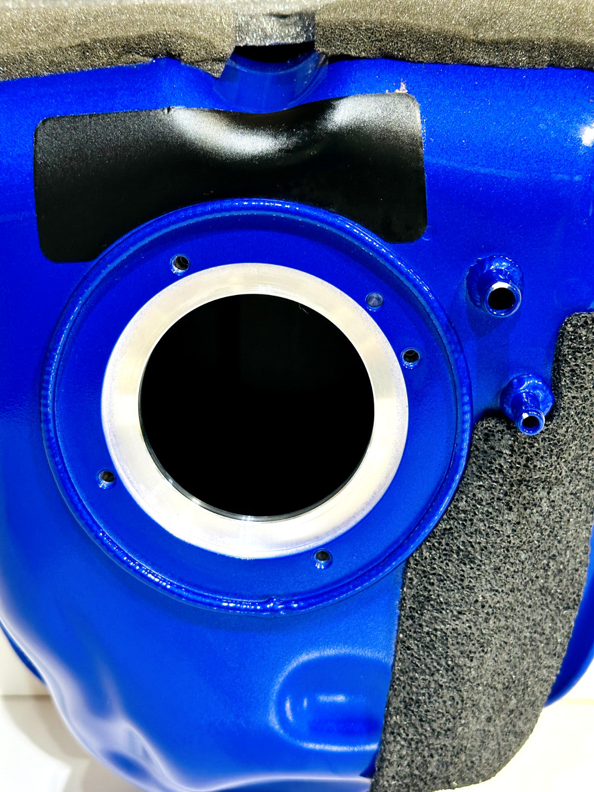 2020-2026 YAMAHA YZF R1 OEM GAS FUEL TANK CELL PETROL RESERVOIR BLUE NO DENTS✅