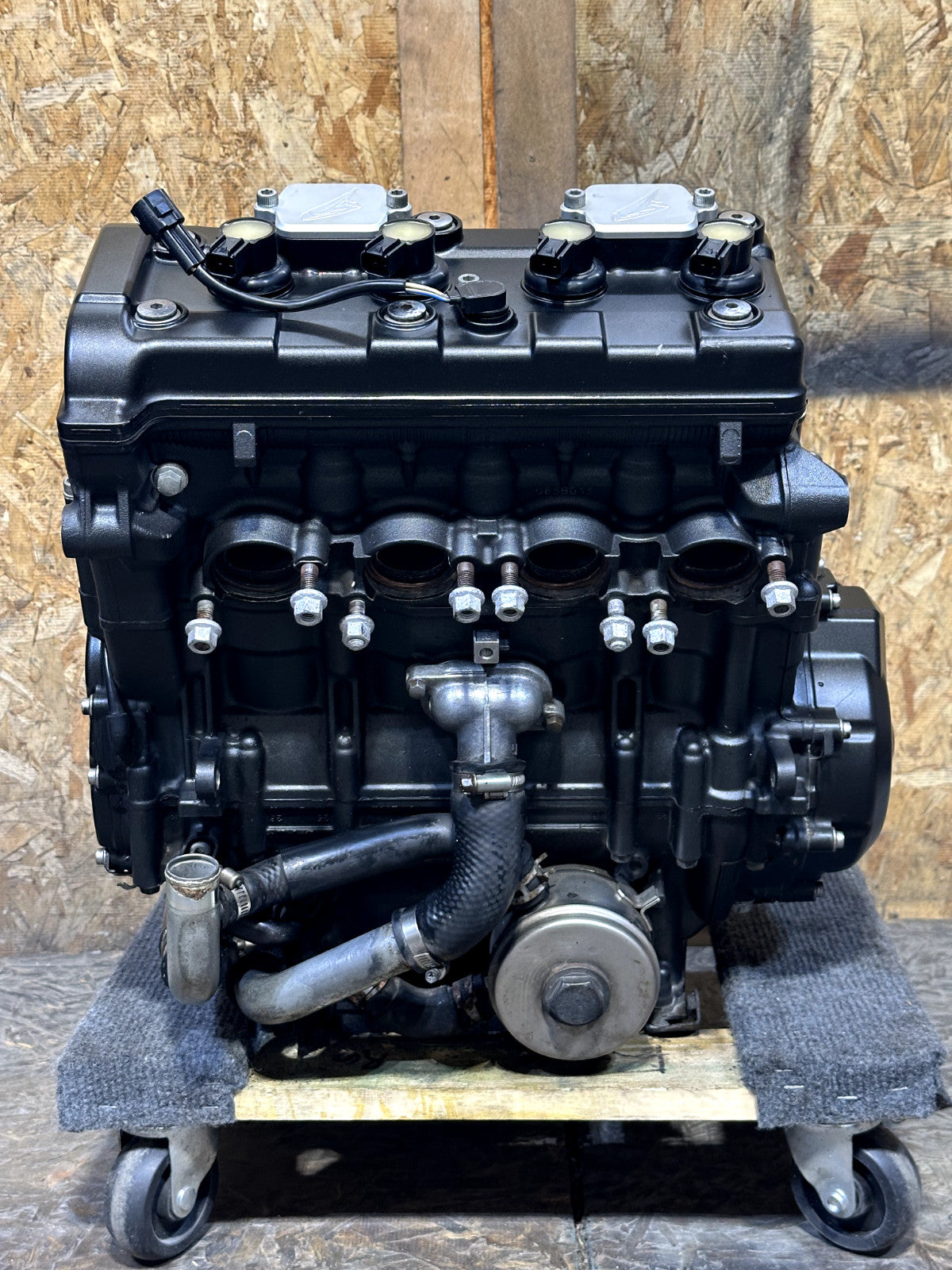 2008-2020 YAMAHA YZF R6 OEM COMPLETE ENGINE MOTOR ASSEMBLY RUNS STRONG 14K MILES