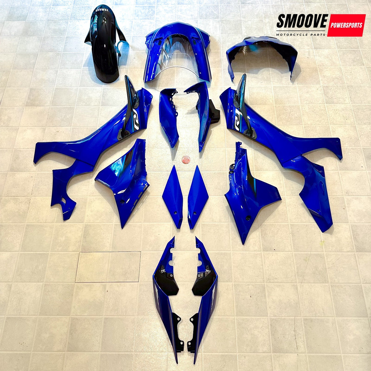 2025-2026 YAMAHA YZF R1 OEM COMPLETE BODY FAIRING COWLING COWL PANEL KIT MINT ✅