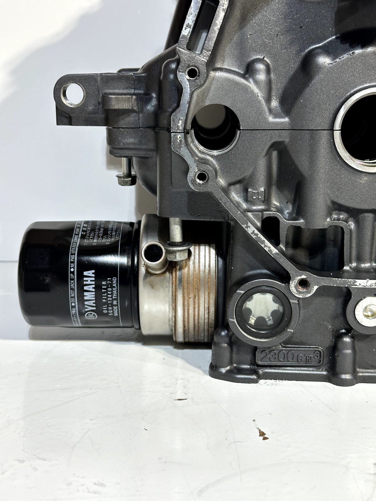 2014-2025 YAMAHA YZF R7 MT FZ 07 OEM COMPLETE ENGINE CRANK CASE CRANKCASE BLOCK