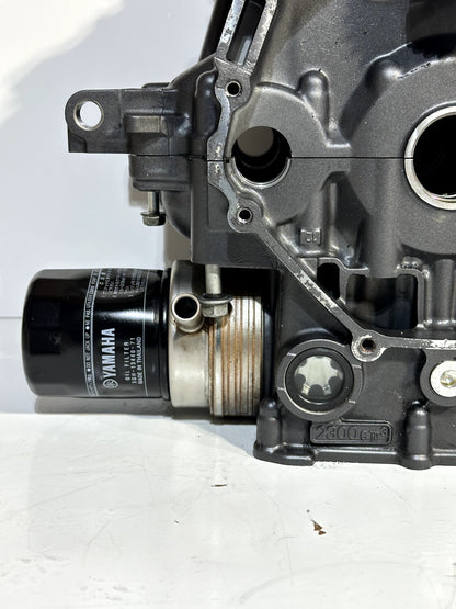 2014-2025 YAMAHA YZF R7 MT FZ 07 OEM COMPLETE ENGINE CRANK CASE CRANKCASE BLOCK