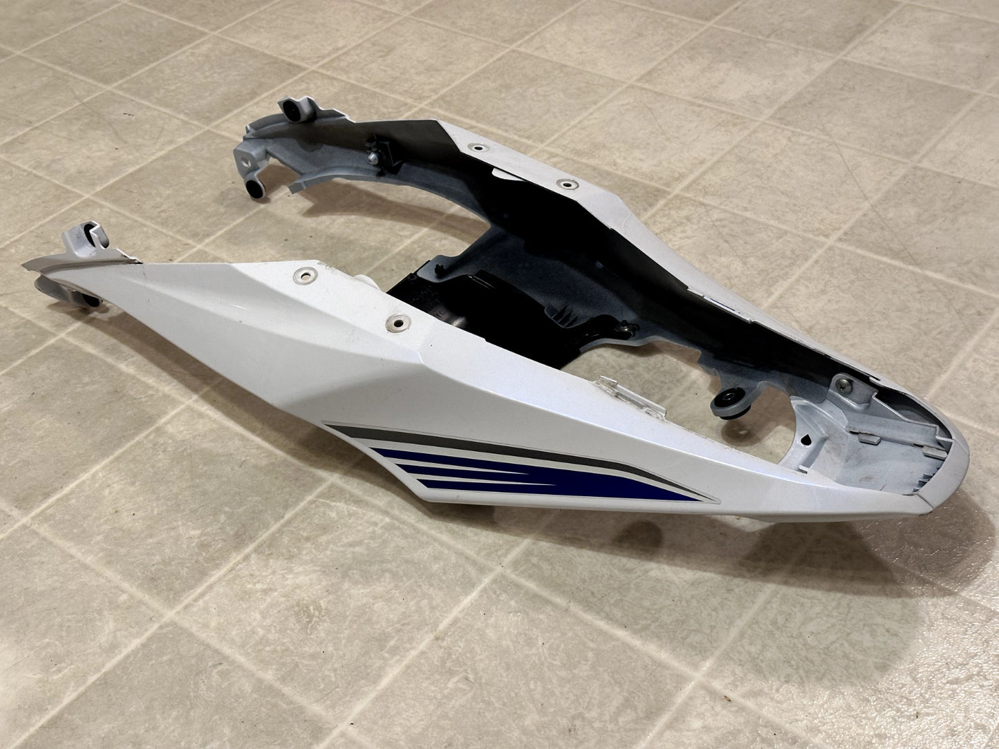 2017-2026 2018 SUZUKI GSXR1000 OEM FAIRING COWLING BODY PANEL PLASTICS KIT WHITE