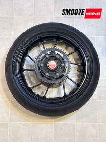 2014-2017 YAMAHA FZ09 FZ-09 OEM REAR BACK WHEEL RIM ROTOR SPROCKET TIRE BLACK