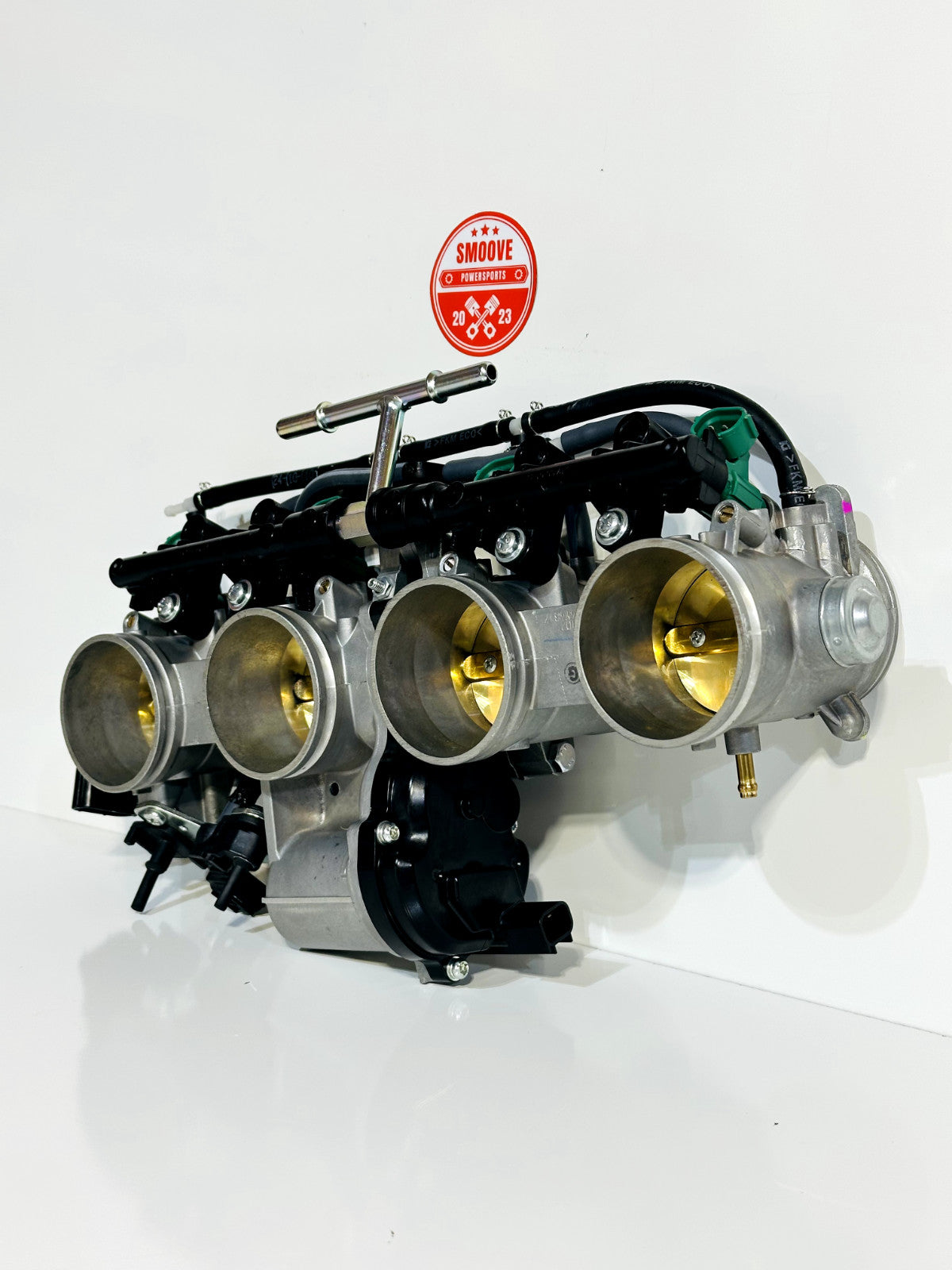 2024-2025 KAWASAKI NINJA ZX10R ZX10 OEM THROTTLE BODY BODIES + INJECTORS & SERVO