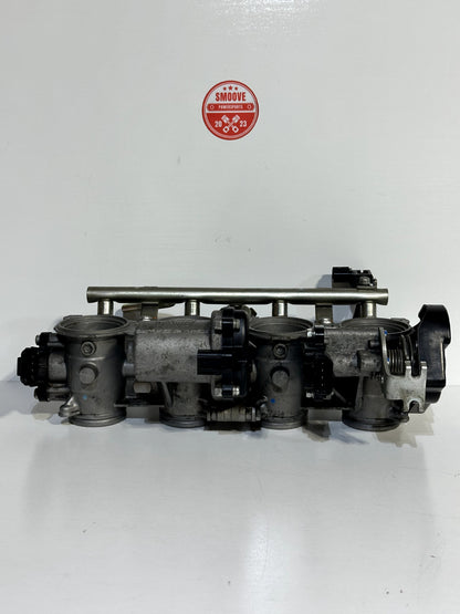 2008-2016 YAMAHA YZF R6 OEM THROTTLE BODY BODIES W/ FUEL INJECTORS + RAIL