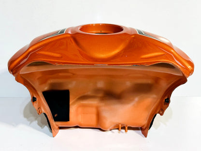 (2009) 2008-2016 YAMAHA YZF R6 OEM GAS FUEL TANK CELL PETROL RESERVOIR ORANGE
