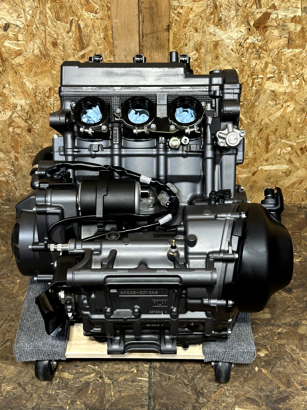 2024-2025 YAMAHA MT09 MT-09 SP TRACER OEM COMPLETE ENGINE MOTOR ASSEMBLY TESTED