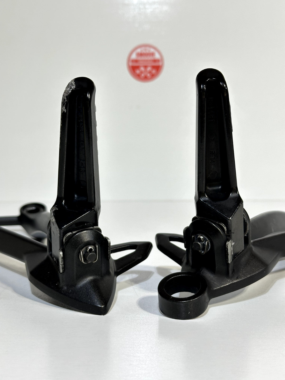 2019-2026 KAWASAKI NINJA ZX6R ZX636 OEM REAR BACK PASSENGER FOOT PEG REAR SET