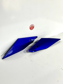 2020-2024 YAMAHA YZF R1 RIGHT LEFT SIDE TANK TRIM FAIRING PANEL COWL BLUE OEM