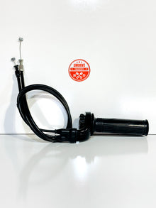 2009-2014 YAMAHA YZF R1 OEM THROTTLE GRIP TUBE HOUSING & CABLES CONTROL ASSEMBLY