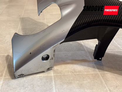2015-2019 YAMAHA YZF R1M OEM CARBON FIBER LEFT RIGHT FAIRING SET + FRONT COWLING