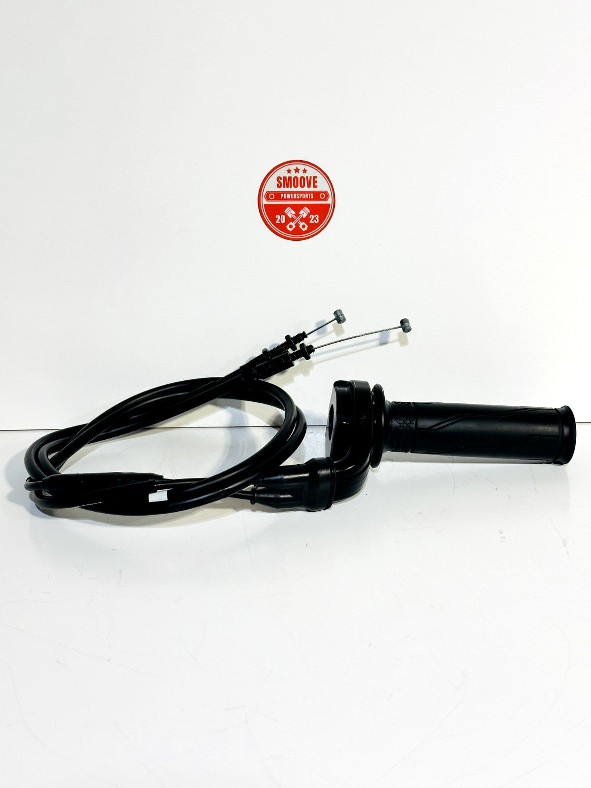 2022-2025 YAMAHA YZF R7 OEM THROTTLE GRIP CONTROL TUBE & HOUSING W/ CABLES