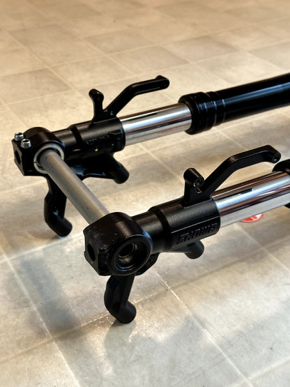 2019-2025 KAWASAKI NINJA ZX6R FRONT FORKS FORK SHOCK SUSPENSION W/ CLIP ON SET