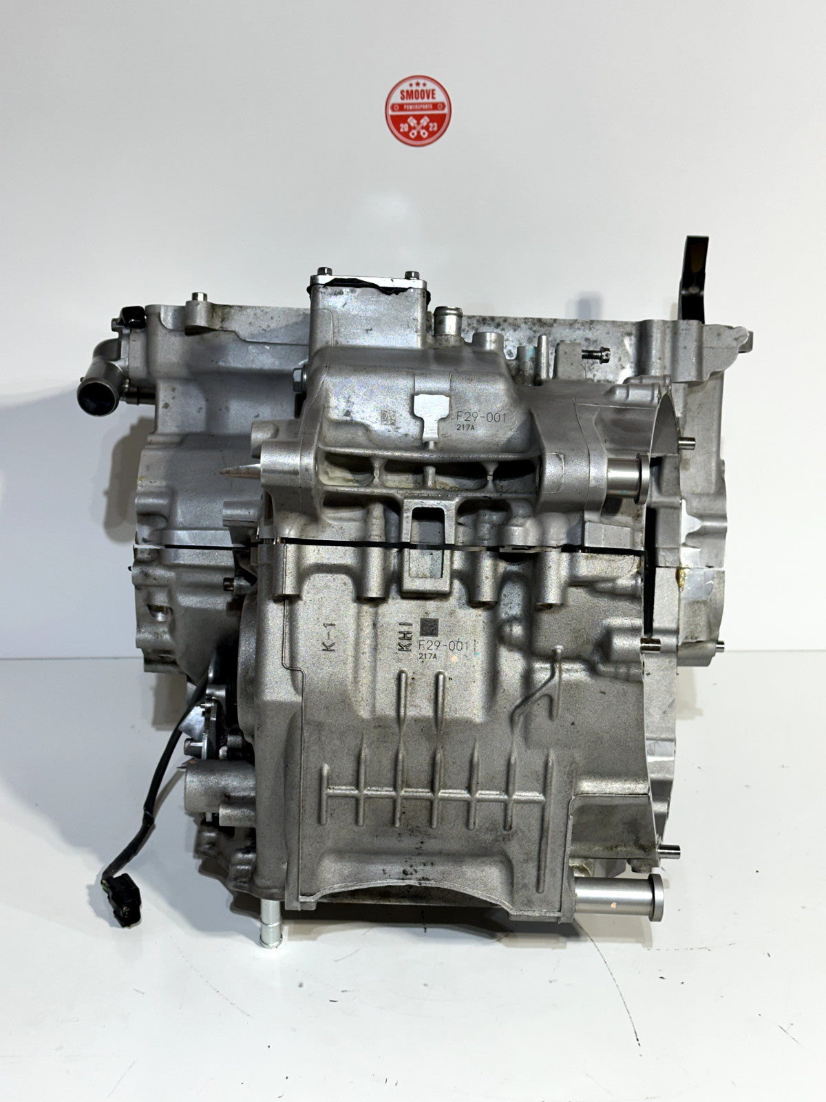 2021-2023 KAWASAKI NINJA ZX10R OEM UPPER LOWER ENGINE MOTOR BLOCK CRANK CASE SET