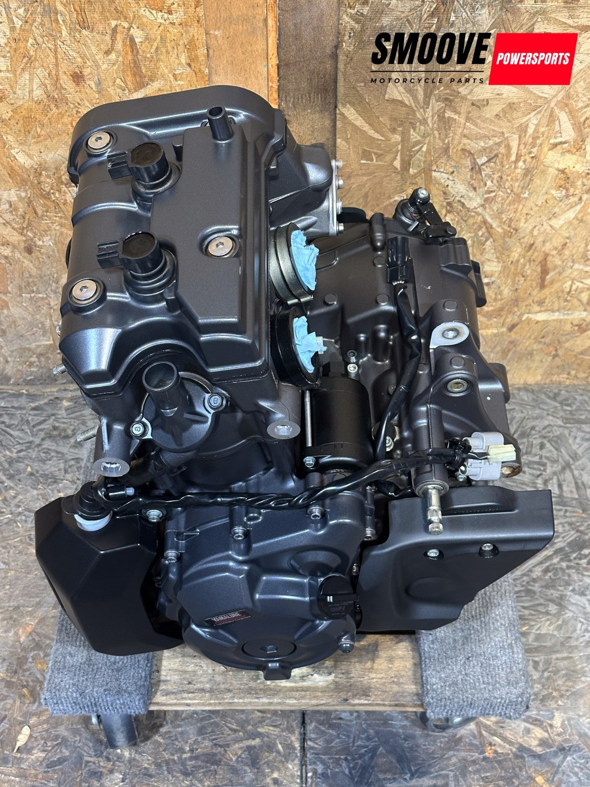 2021-2025 YAMAHA YZF R7 MT07 COMPLETE ENGINE MOTOR ASSEMBLY 1.9K MILES TESTED ✅
