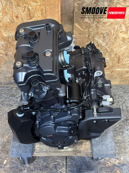 2021-2025 YAMAHA YZF R7 MT07 COMPLETE ENGINE MOTOR ASSEMBLY 1.9K MILES TESTED ✅