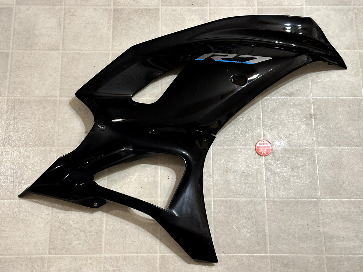 2022-2025 YAMAHA YZF R7 OEM COMPLETE FAIRING BODY PANEL COWLING COWL KIT BLACK