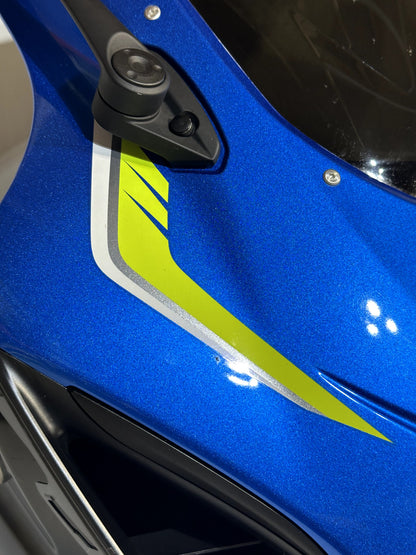 2020 2017-2025 SUZUKI GSXR1000 OEM FRONT HEADLIGHT W/ COWLING & WINDSHIELD BLUE
