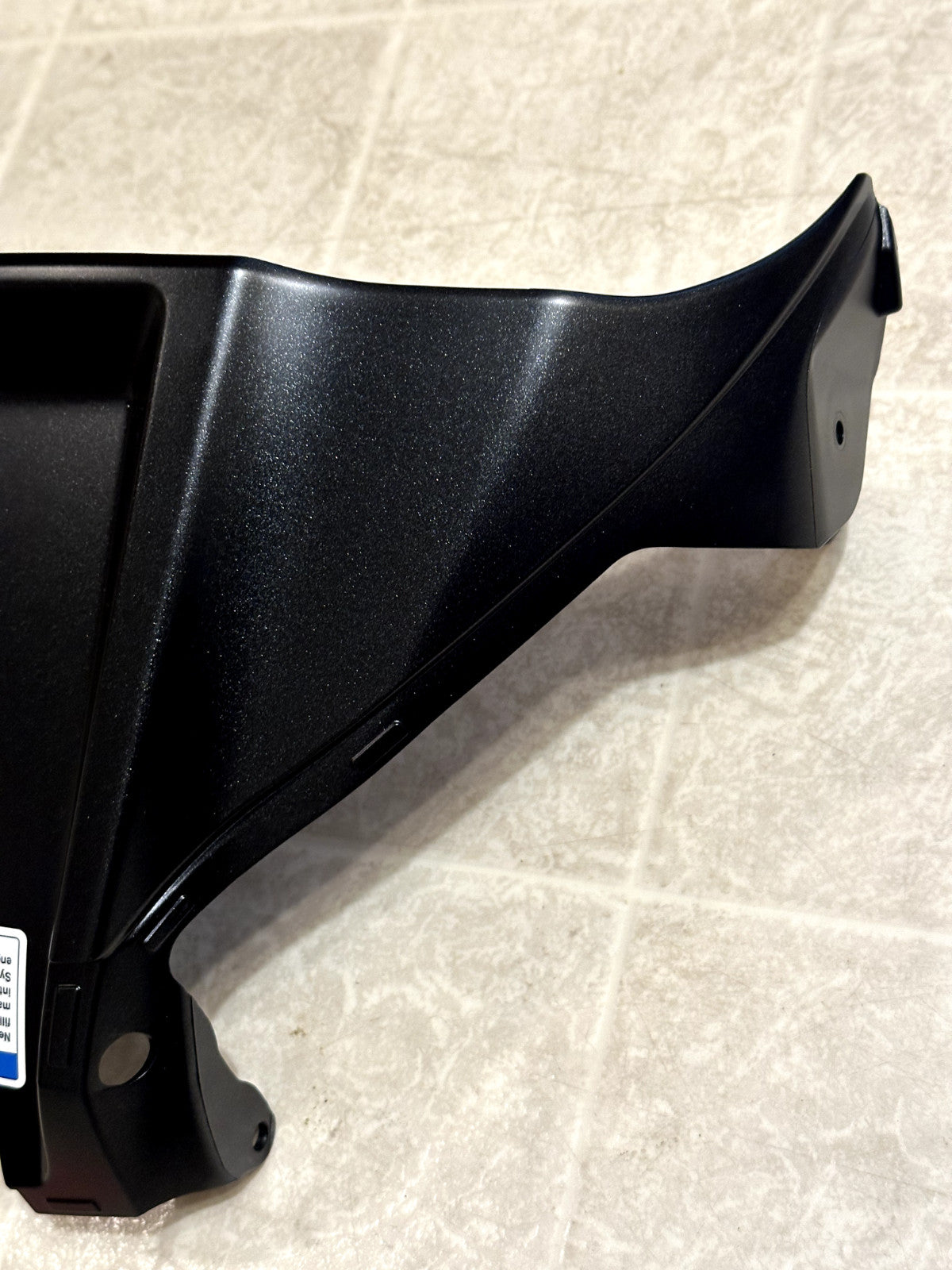 2021-2025 KAWASAKI NINJA ZX10R OEM GAS FUEL TANK CENTER COVER FAIRING BLACK
