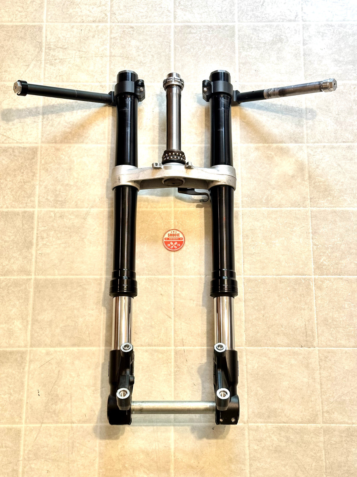 2019-2026 KAWASAKI NINJA ZX6R FRONT FORKS FORK SHOCK SUSPENSION W/ CLIP ON SET