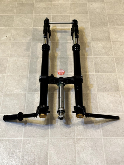 2023-2025 KAWASAKI NINJA ZX4RR OEM SHOWA FRONT FORKS SUSPENSION + TREE & CLIP ON