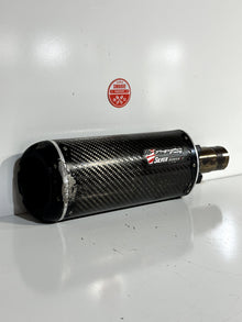 2006-2007 YAMAHA YZF R6 TWO BROTHERS SILVER SERIES CARBON FIBER MUFFLER SLIP ON