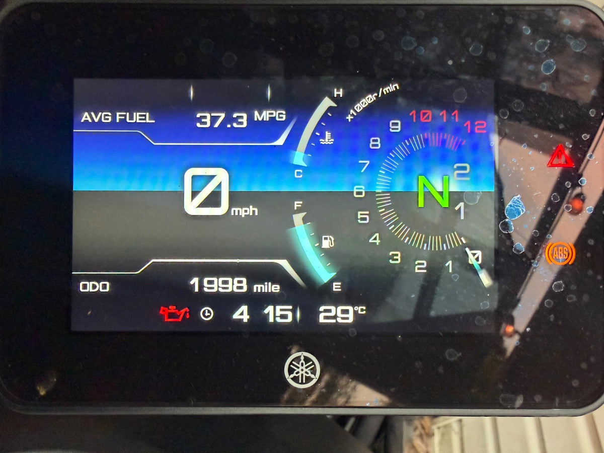 2023-2024 YAMAHA MT07 MT-07 OEM SPEEDOMETER INSTRUMENT GAUGE CLUSTER 2K MILES