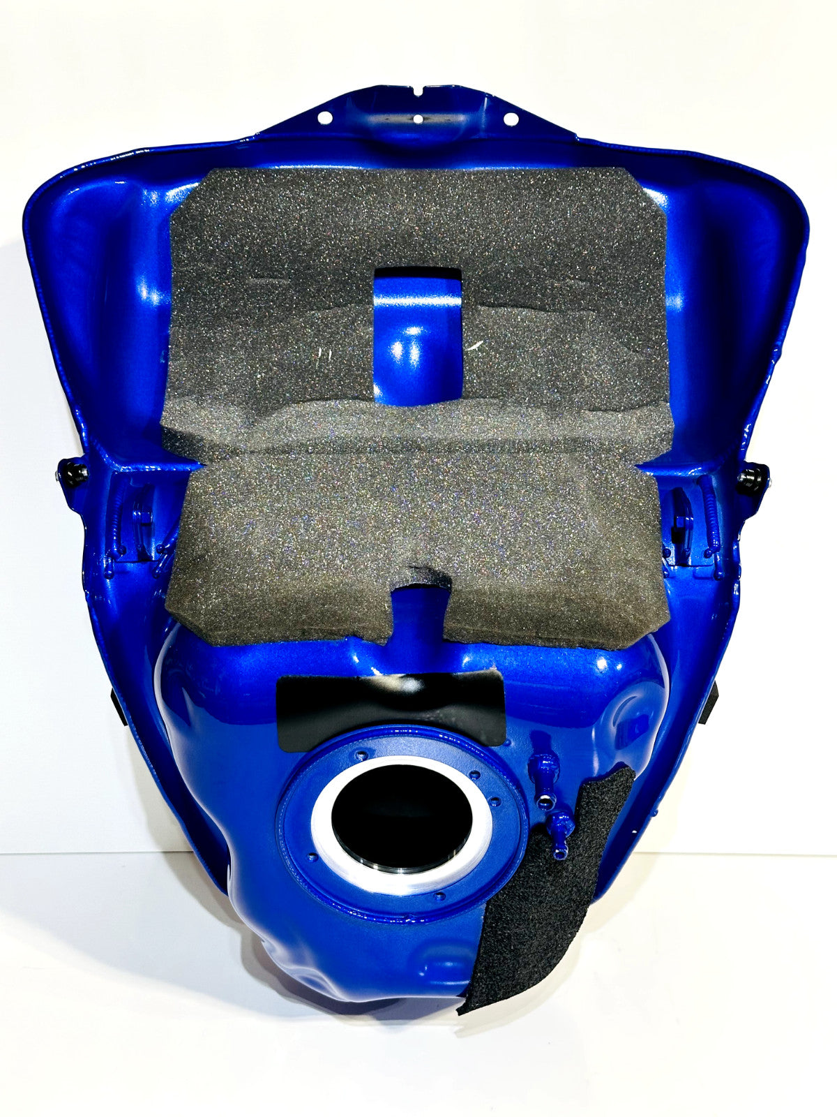 2020-2026 YAMAHA YZF R1 OEM GAS FUEL TANK CELL PETROL RESERVOIR BLUE NO DENTS✅