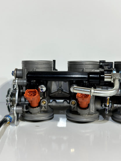 2024-2025 KAWASAKI NINJA ZX6R ZX636 OEM THROTTLE BODY BODIES W/ FUEL INJECTORS