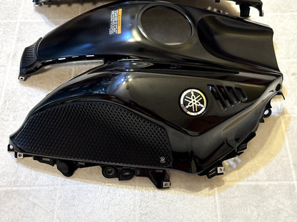 2022-2025 YAMAHA YZF R7 OEM COMPLETE FAIRING BODY PANEL PLASTICS COWL KIT BLACK