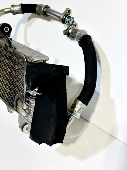 2021-2025 KAWASAKI NINJA ZX10R OEM ENGINE OIL COOLER MOTOR OIL RADIATOR W/ LINES