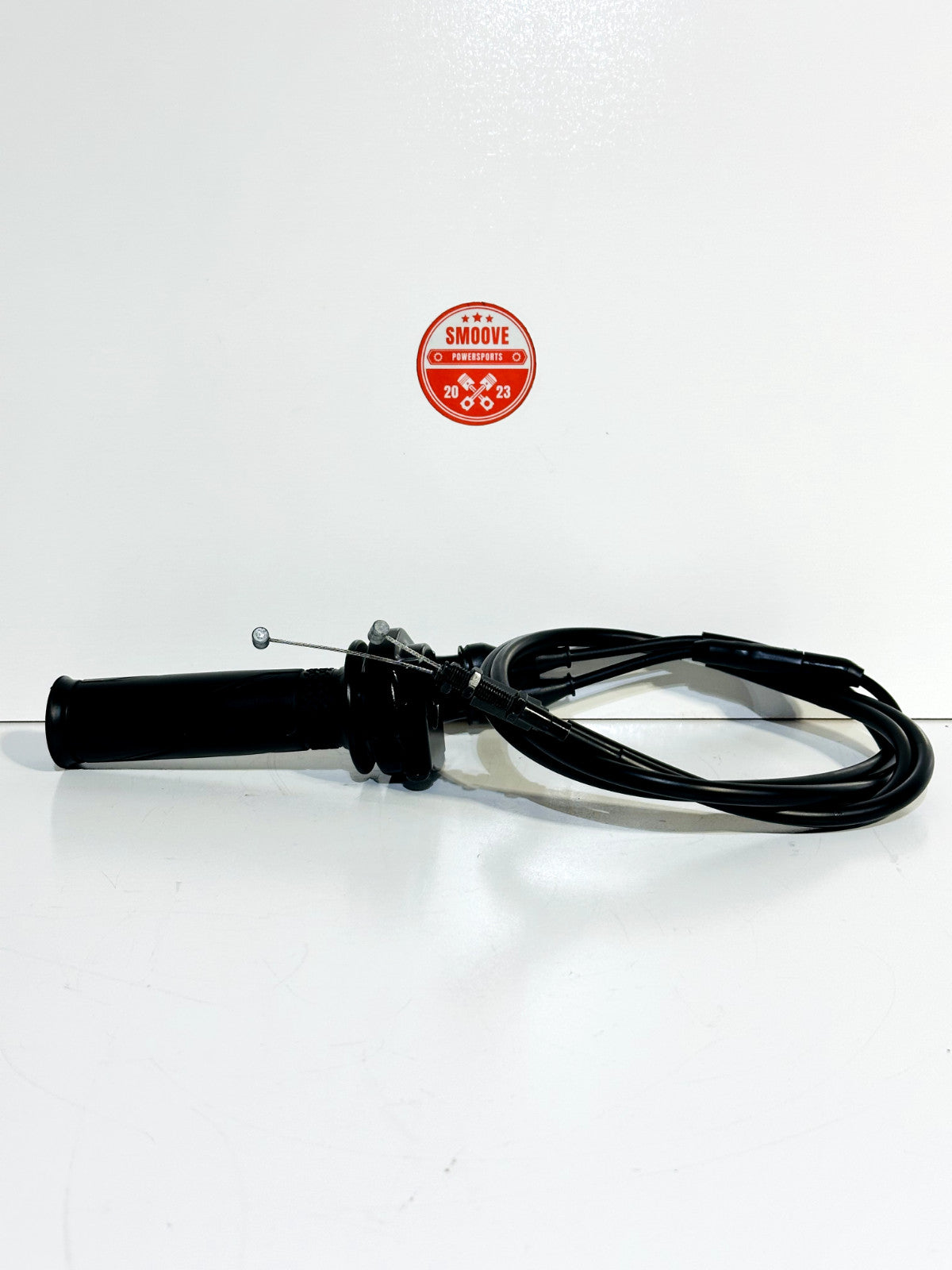 2022-2025 YAMAHA YZF R7 OEM THROTTLE GRIP CONTROL TUBE & HOUSING W/ CABLES