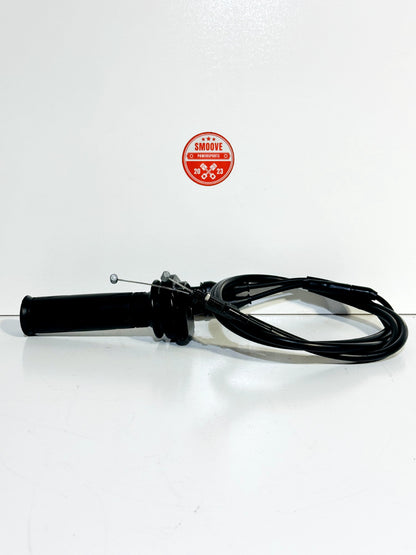 2022-2025 YAMAHA YZF R7 OEM THROTTLE GRIP CONTROL TUBE & HOUSING W/ CABLES