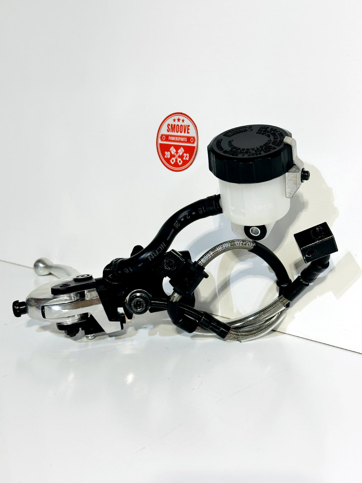 2025-2026 YAMAHA YZF R1 OEM FRONT BRAKE MASTER CYLINDER W/ STEEL BRAIDED LINE
