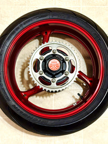 2011-2026 SUZUKI GSXR750 OEM REAR BACK WHEEL RIM TIRE ROTOR SPROCKET RED