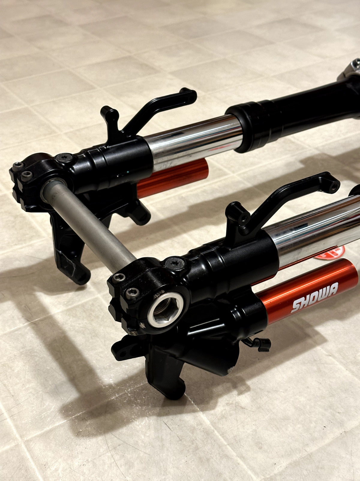 2021-2025 KAWASAKI NINJA ZX10R FRONT FORKS SUPSENSION W/ CLIP ONS + TRIPLE TREE