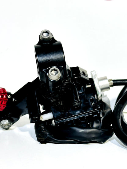2021-2025 KAWASAKI NINJA ZX10R OEM CLUTCH PERCH & CABLE ASSEMBLY W/ ASV LEVER