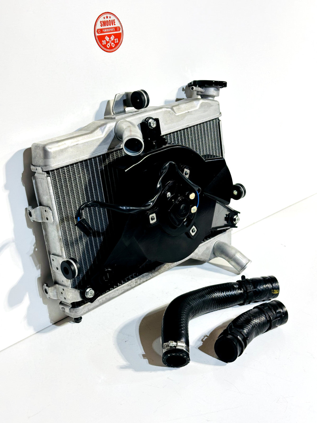 2022-2025 YAMAHA YZF R7 OEM RADIATOR ENGINE MOTOR COOLANT COOLER W/ BLOWER FAN