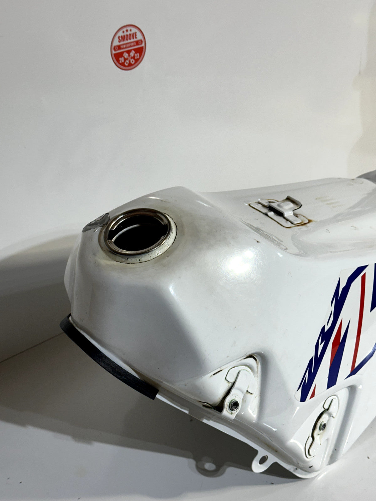 2000-2024 SUZUKI DRZ400 DRZ400SM OEM GAS FUEL TANK CELL PETROL RESERVOIR WHITE