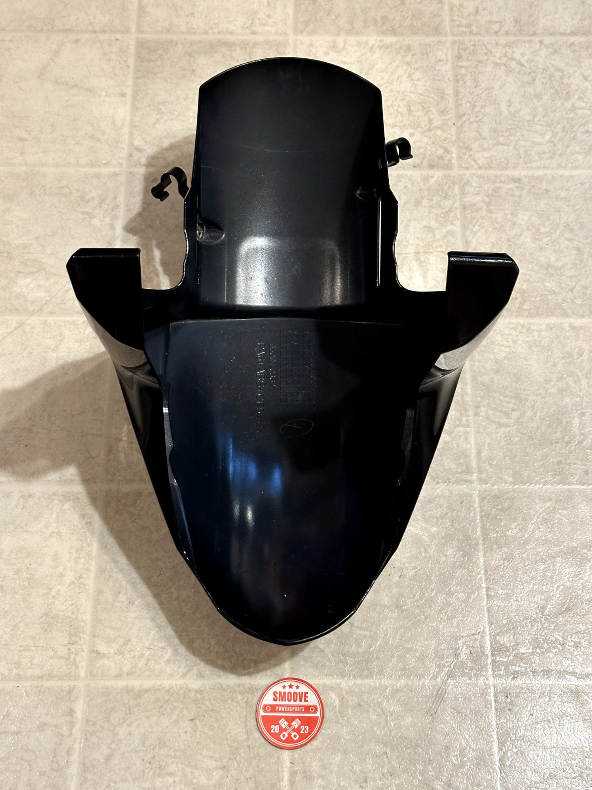 2021-2025 KAWASAKI NINJA ZX10R OEM FRONT FENDER WHEEL MUD GUARD GLOSS BLACK