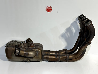 2008-2016 YAMAHA YZF R6 OEM EXHAUST SYSTEM HEADER & MUFFLER SILENCER