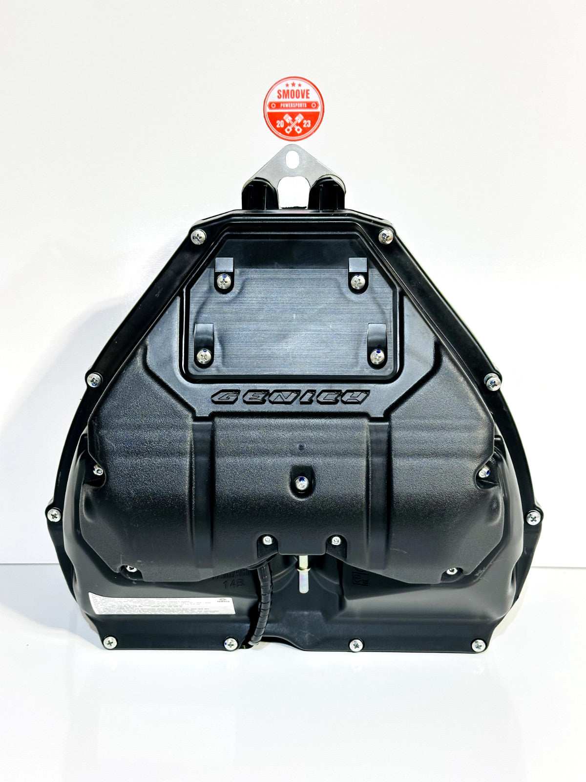 2009-2014 YAMAHA YZF R1 OEM AIR INTAKE FILTER BOX W/ TOP RAIL INJECTORS (MINT)