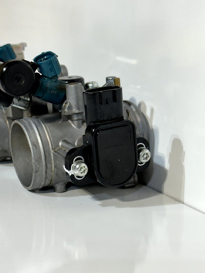 2022-2025 YAMAHA YZF R7 THROTTLE BODY BODIES FUEL INJECTOR INJECTION ASSEMBLY