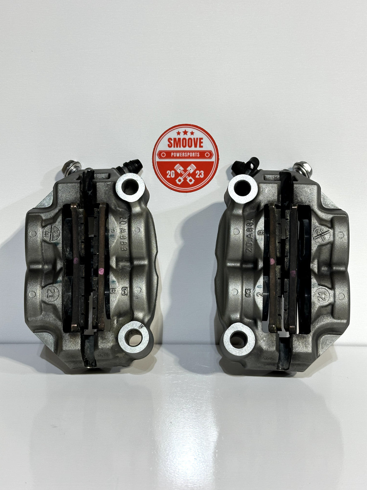 2021-2025 KAWASAKI NINJA ZX10R OEM FRONT LEFT RIGHT BREMBO BRAKE CALIPER SET