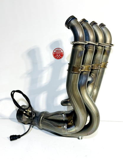 2021-2025 KAWASAKI NINJA ZX10R ZX 10 OEM EXHAUST HEADER MANIFOLD PIPE TITANIUM ✅